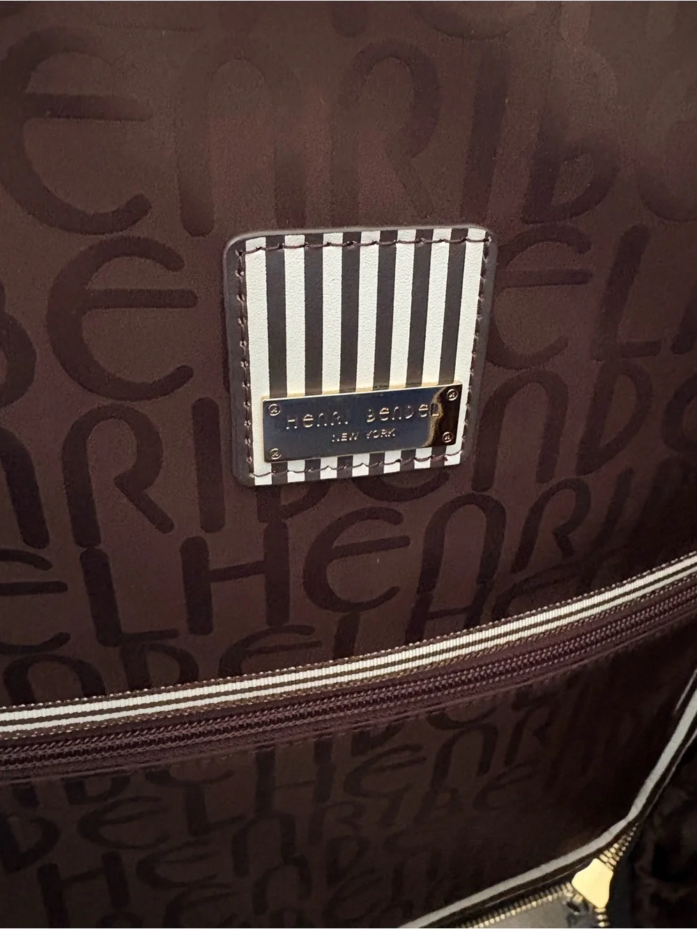 Henri Bendel  Black Rolling Carry-On - Sleek Men's Travel Bag